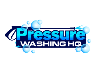 Pressure Washing HQ logo design by ingepro