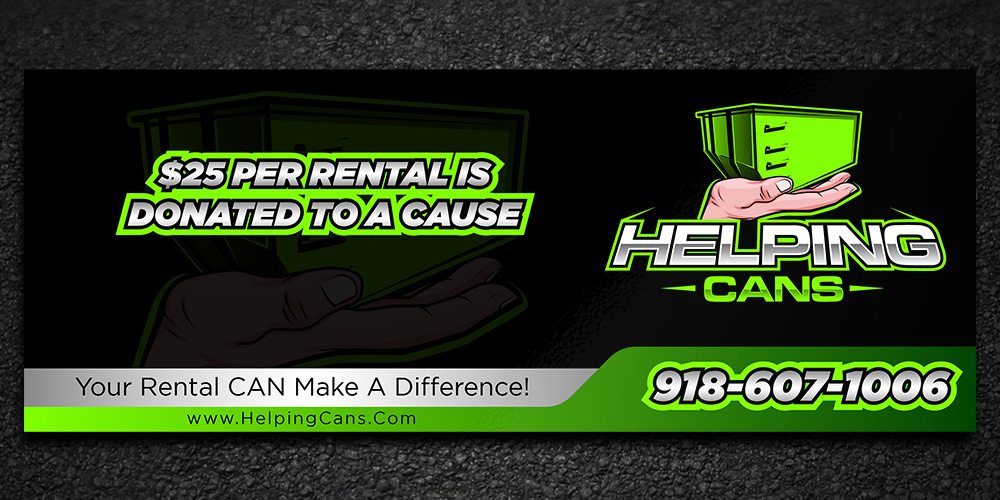 Helping Cans, LLC.  logo design by Gelotine