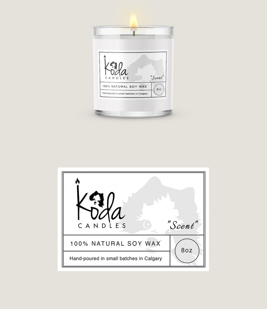 Koda Candles logo design by cwrproject