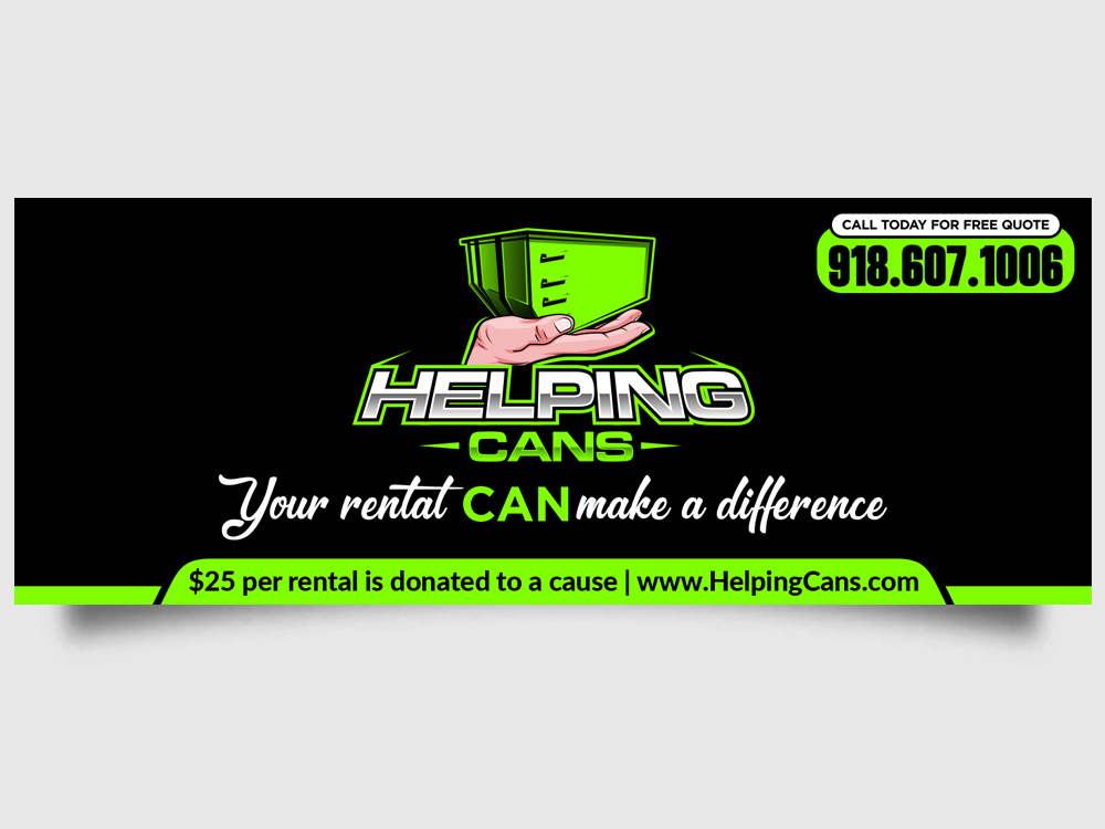 Helping Cans, LLC.  logo design by Realistis