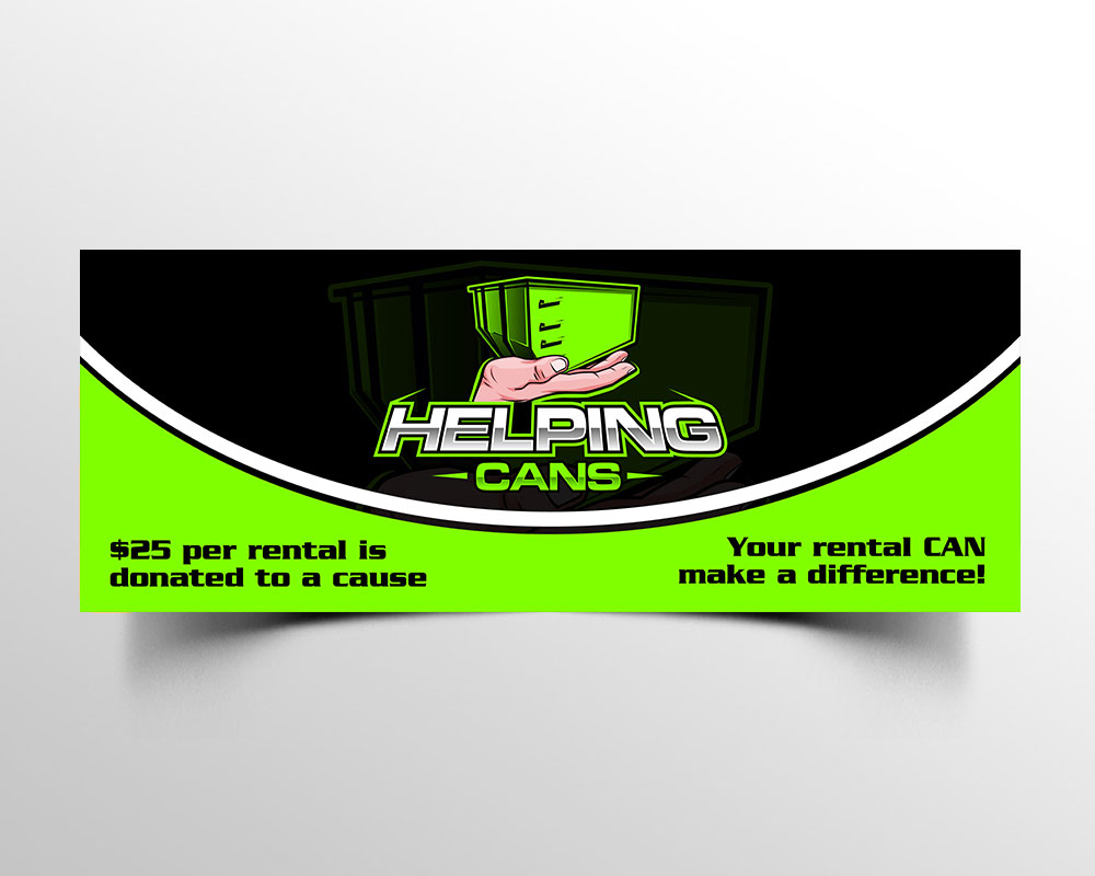 Helping Cans, LLC.  logo design by Boomstudioz