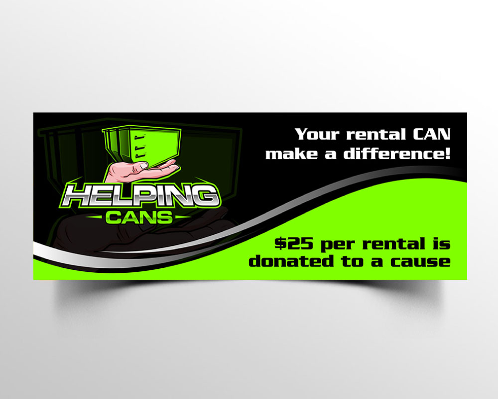 Helping Cans, LLC.  logo design by Boomstudioz