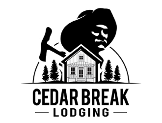 Cedar Break Lodging logo design by neonlamp