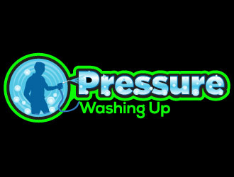 Pressure Washing HQ logo design by Suvendu