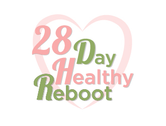 28 Day Healthy Reboot logo design by Mirza