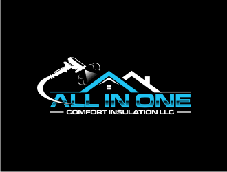 ALL IN ONE COMFORT INSULATION LLC logo design by hopee