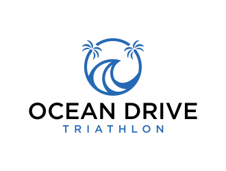 Ocean Drive Triathlon logo design by Galfine