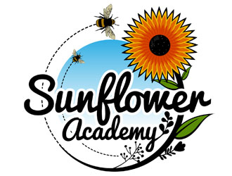 Sunflower Academy logo design by DreamLogoDesign