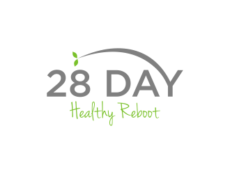 28 Day Healthy Reboot logo design by luckyprasetyo