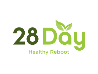 28 Day Healthy Reboot logo design by luckyprasetyo