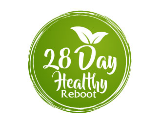 28 Day Healthy Reboot logo design by AamirKhan