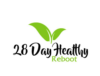 28 Day Healthy Reboot logo design by AamirKhan