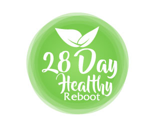 28 Day Healthy Reboot logo design by AamirKhan