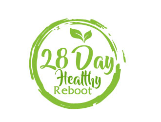 28 Day Healthy Reboot logo design by AamirKhan