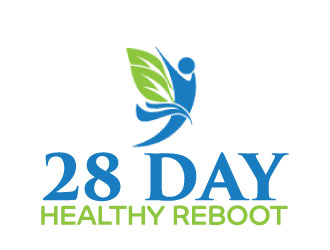 28 Day Healthy Reboot logo design by AamirKhan