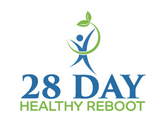 28 Day Healthy Reboot logo design by AamirKhan