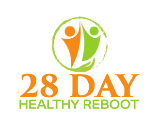 28 Day Healthy Reboot logo design by AamirKhan