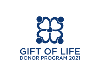 Logo:   We Rise… For every loss, For every life, To every challenge |  We are Gift of Life…We Rise      Company Name: Gift of Life Donor Program logo design by tukang ngopi