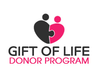 Logo:   We Rise… For every loss, For every life, To every challenge |  We are Gift of Life…We Rise      Company Name: Gift of Life Donor Program logo design by AamirKhan