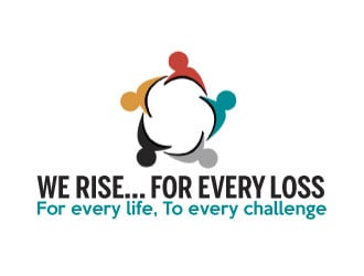 Logo:   We Rise… For every loss, For every life, To every challenge |  We are Gift of Life…We Rise      Company Name: Gift of Life Donor Program logo design by AamirKhan