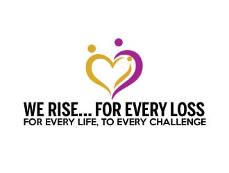 Logo:   We Rise… For every loss, For every life, To every challenge |  We are Gift of Life…We Rise      Company Name: Gift of Life Donor Program logo design by AamirKhan