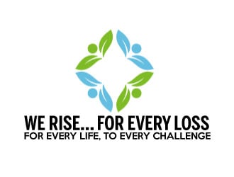 Logo:   We Rise… For every loss, For every life, To every challenge |  We are Gift of Life…We Rise      Company Name: Gift of Life Donor Program logo design by AamirKhan