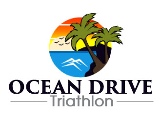 Ocean Drive Triathlon logo design by AamirKhan