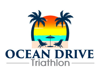 Ocean Drive Triathlon logo design by AamirKhan