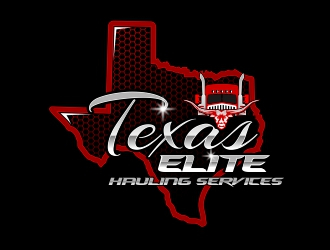 Texas Elite Hauling Services logo design by rizuki