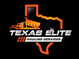 Texas Elite Hauling Services logo design by Suvendu