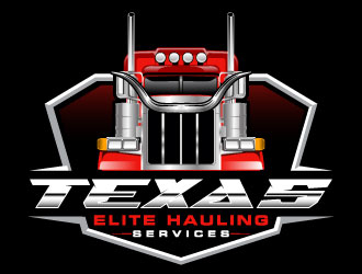 Texas Elite Hauling Services logo design by Suvendu