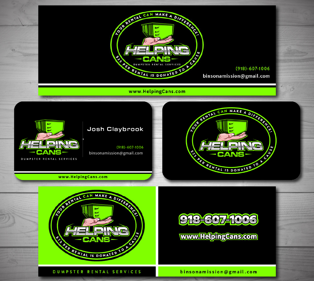 Helping Cans, LLC.  logo design by igor1408