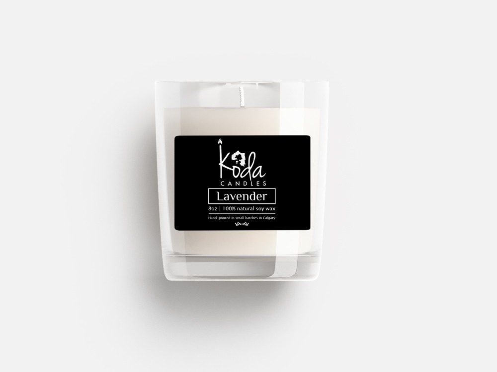 Koda Candles logo design by Ulid