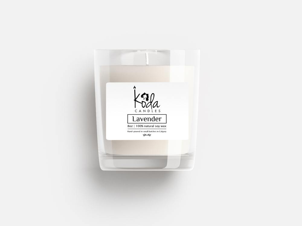 Koda Candles logo design by Ulid