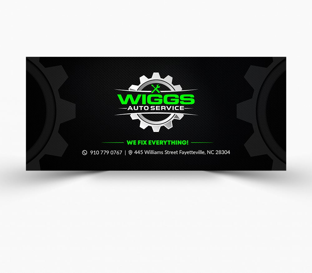 Mike Wiggs Auto & Fleet Service logo design by Ulid