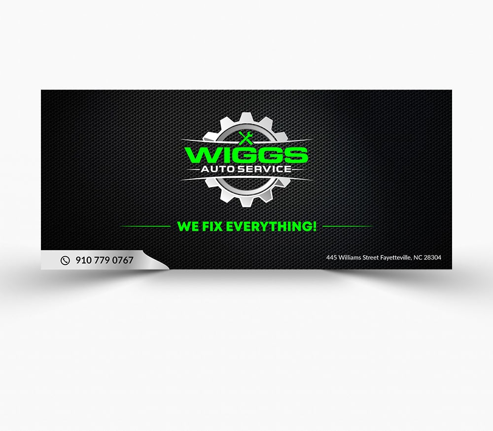 Mike Wiggs Auto & Fleet Service logo design by Ulid