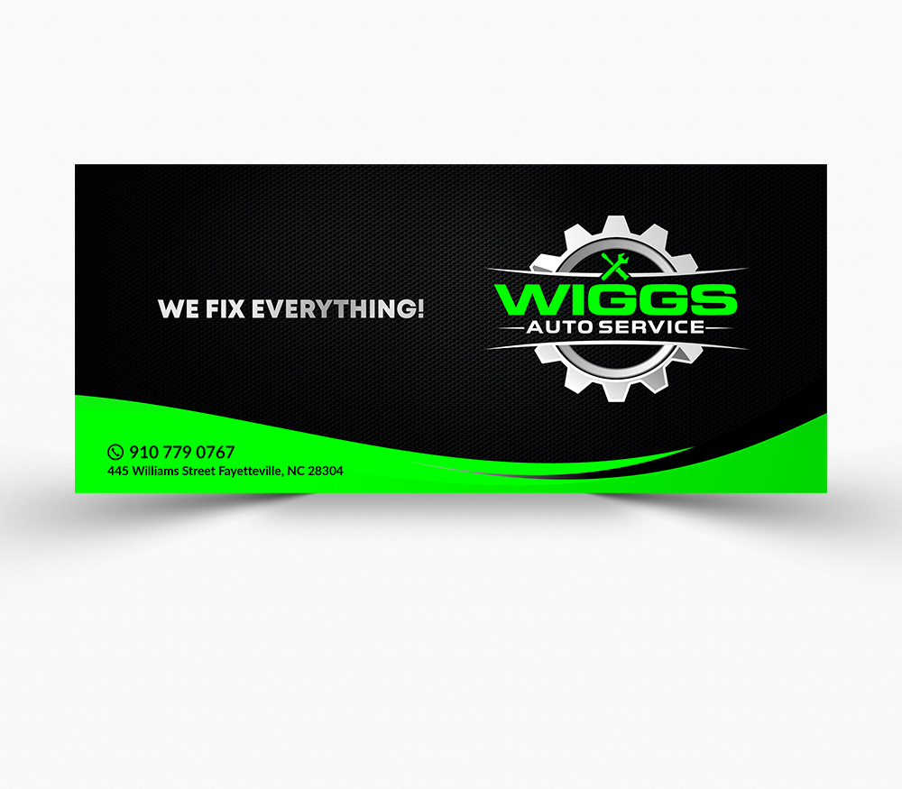 Mike Wiggs Auto & Fleet Service logo design by Ulid