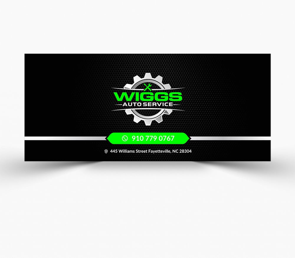 Mike Wiggs Auto & Fleet Service logo design by Ulid