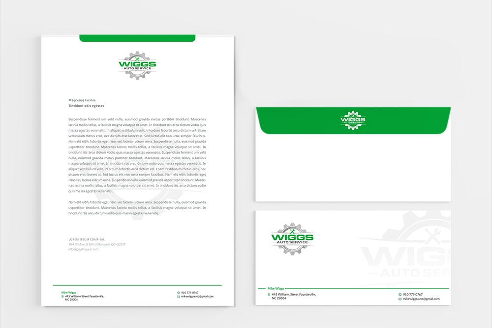 Mike Wiggs Auto & Fleet Service logo design by Ulid