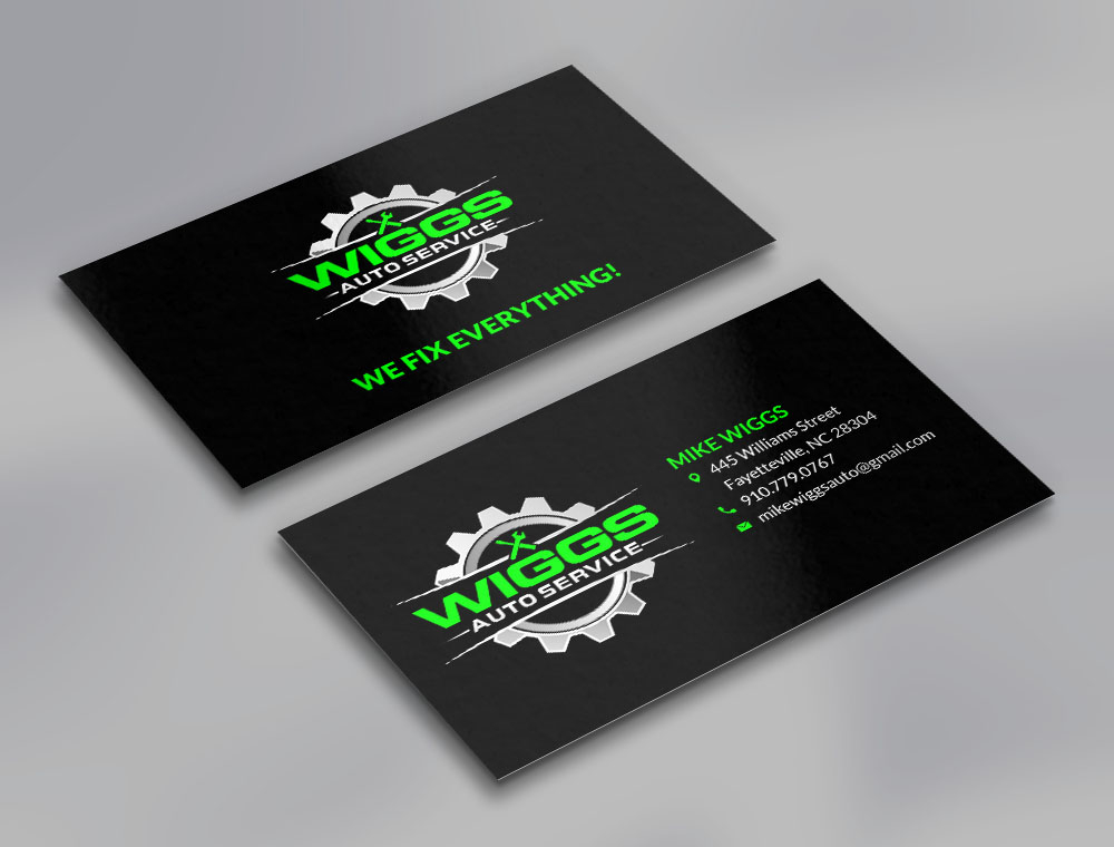 Mike Wiggs Auto & Fleet Service logo design by fritsB