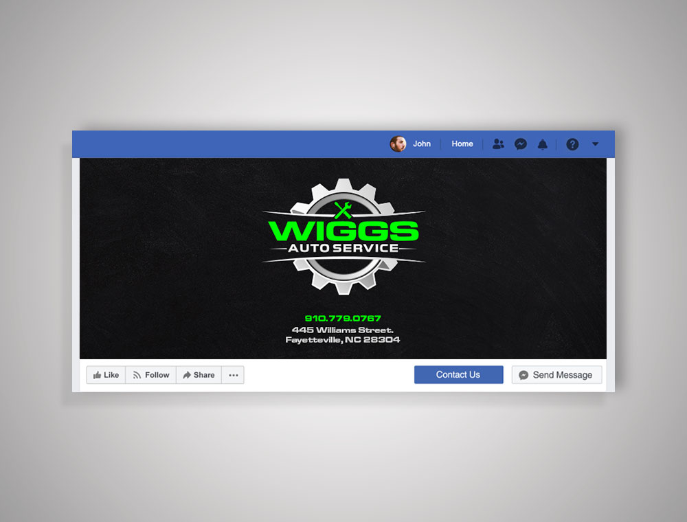 Mike Wiggs Auto & Fleet Service logo design by fritsB