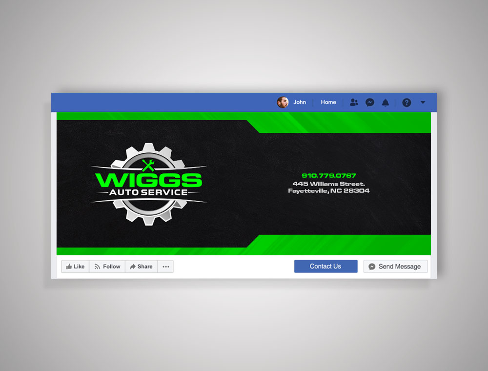 Mike Wiggs Auto & Fleet Service logo design by fritsB