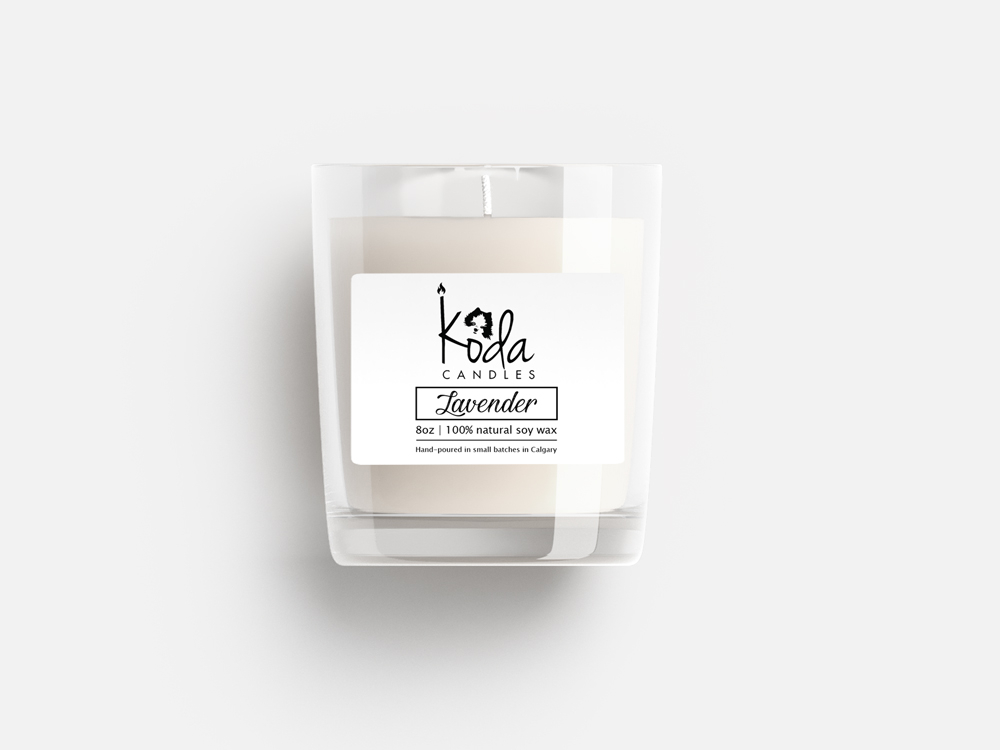 Koda Candles logo design by Ulid