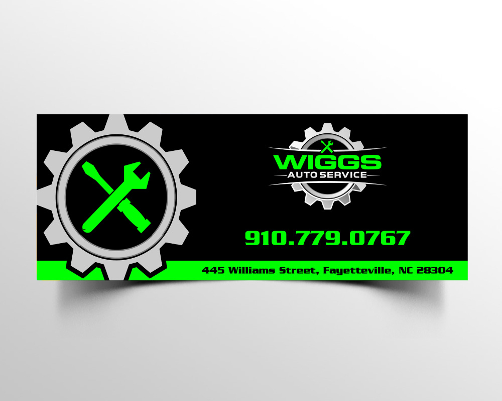 Mike Wiggs Auto & Fleet Service logo design by Boomstudioz