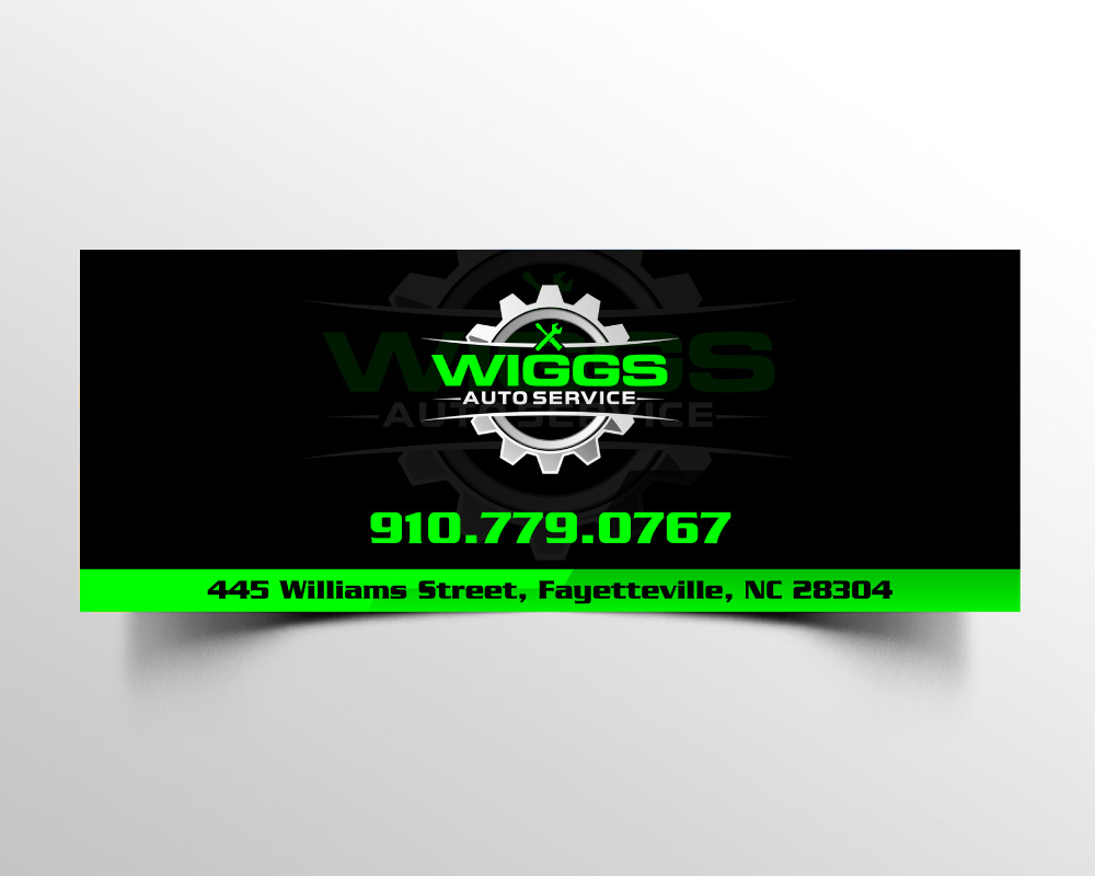 Mike Wiggs Auto & Fleet Service logo design by Boomstudioz