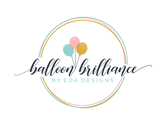 Balloon Brilliance by Eda Designs  logo design by ndaru