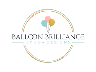 Balloon Brilliance by Eda Designs  logo design by ndaru