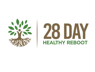 28 Day Healthy Reboot logo design by M J