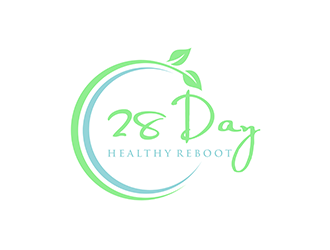 28 Day Healthy Reboot logo design by ndaru