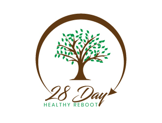 28 Day Healthy Reboot logo design by drifelm